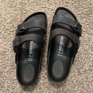 Birkenstock Arizona Essentials Sandals in Black Eva 37